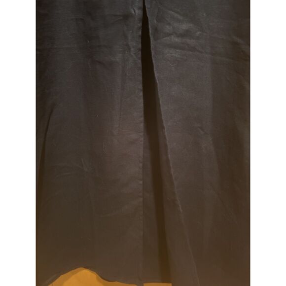 NWT Zara Linen Blend Maxi‎ Column Skirt-Navy-Sz XL-Classic-Minimal-Old Money - Picture 4 of 8